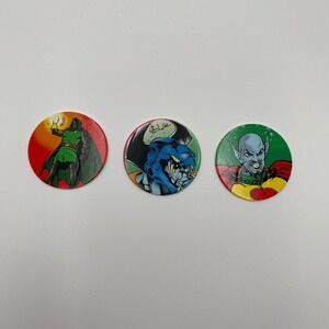 Marvel Fantastic Four Pogs Lot of 3 1994 Doctor Doom Attuma Warlord‎ Krang